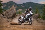 2026 Kawasaki KLE 500 ABS action