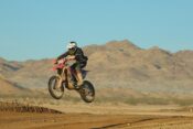 Hayden Hintz/Trevor Hunter bike at 2025 Laughlin Desert Challenge