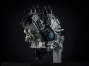 CFMoto show off new 1000cc V4 superbike engine at EICMA